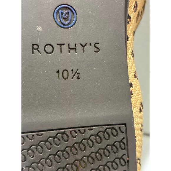 Rothy's The Flat Round Toe Limited Edition Cheetah Animal Print Womens sz 10.5 - Picture 7 of 7